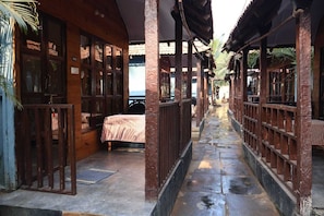 Living area - Nirvana Beach Cottages (Canacona)