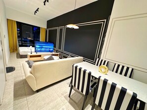 Apartment, 1 Bedroom, Kitchenette, City View | Living area - AXON RESIDENCE BY PERKASA IKON (Kuala Lumpur)