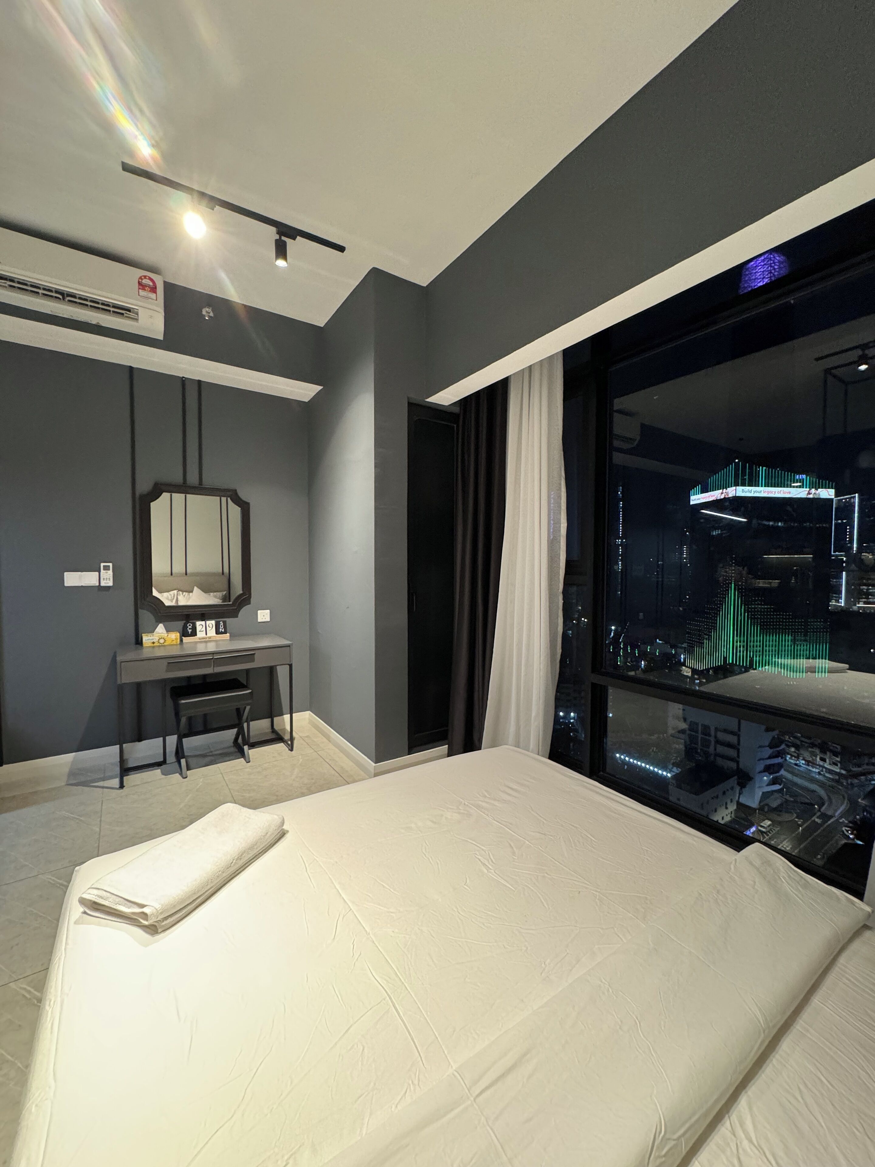 Blackout drapes, soundproofing, iron/ironing board, free WiFi