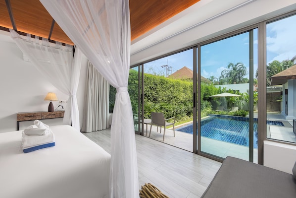 Design Villa, Pool View | View from room