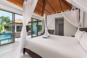 Design Villa, Pool View | Iron/ironing board, cribs/infant beds, free WiFi, bed sheets