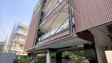 Fachada da propriedade