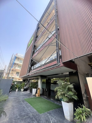 Front of property - PINK GUAVA HOTELS (Gurugram)