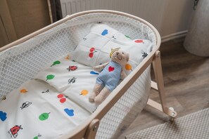 1 bedroom, iron/ironing board, bed sheets