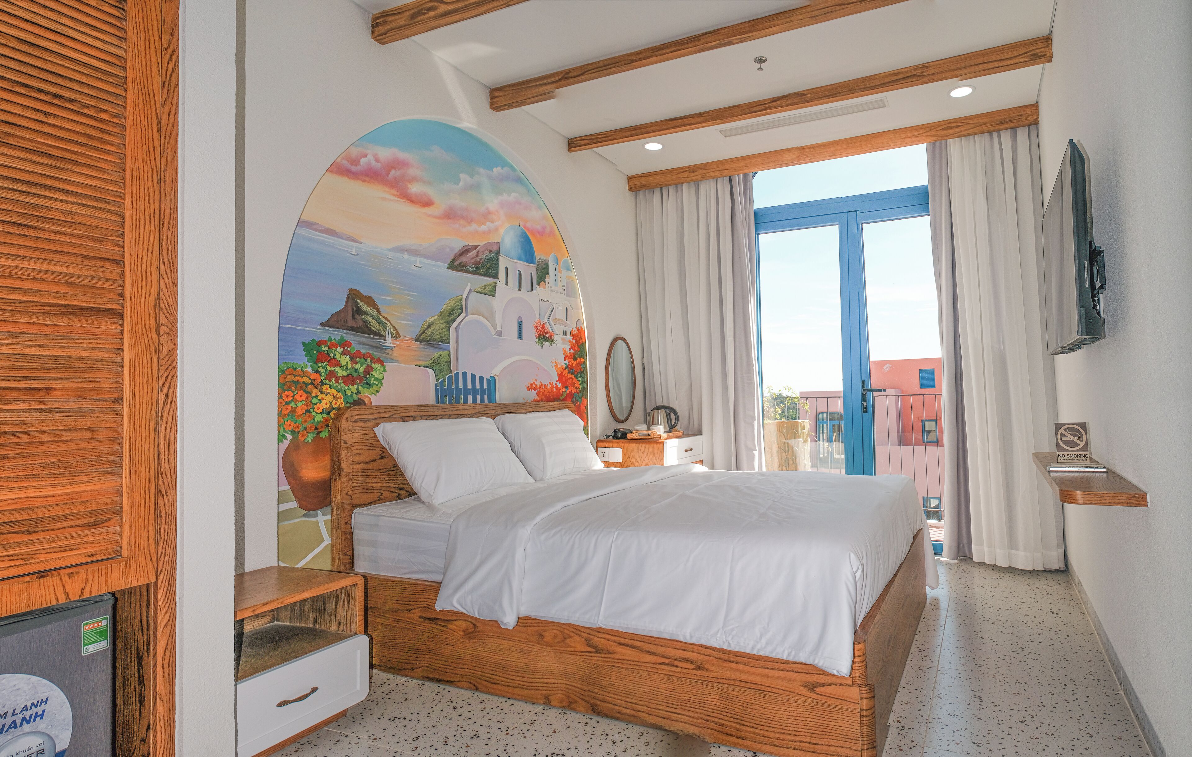 Panoramic Double Room, Non Smoking, Air conditioning | Blackout drapes, free WiFi, bed sheets