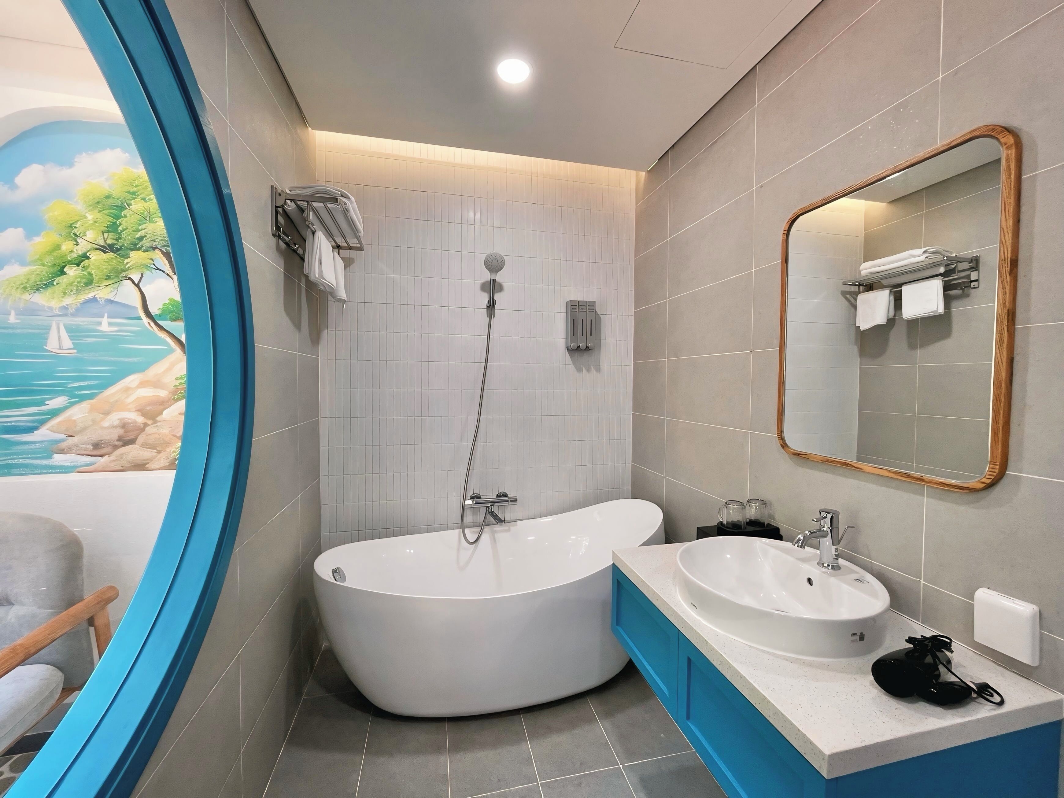 Panoramic Double Room, Non Smoking, Air conditioning | Bathroom