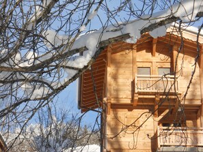 Exterior - New chalet for 6 people, pets and parking (Arâches-la-Frasse)