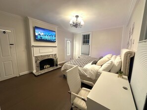 1 habitación, tabla de planchar con plancha, wifi y ropa de cama 