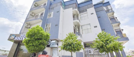 Façade de l’hébergement