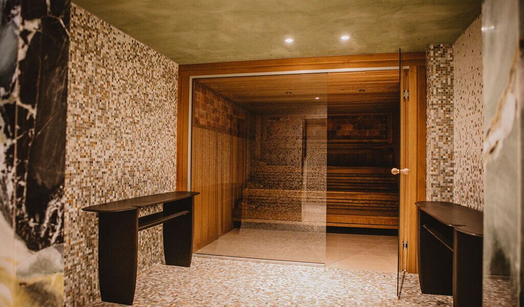 Phòng trị liệu đôi, phòng tắm hơi, bồn tắm thủy lực, phòng xông hơi 