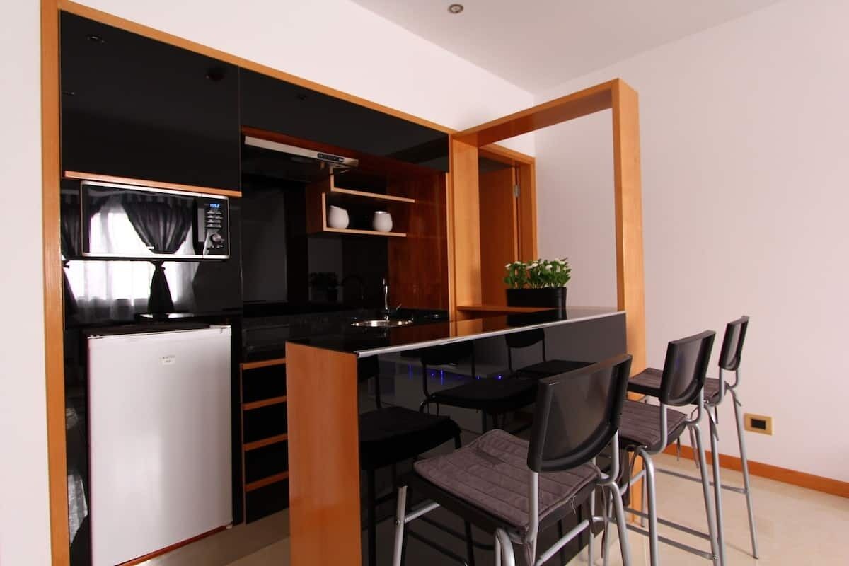 Studio Suite Keluarga, pemandangan kota | Brankas dan Wi-Fi gratis