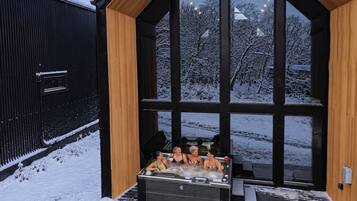 Bain à remous extérieur