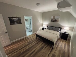 1 غرفة نوم وواي فاي وملاءات أسرّة