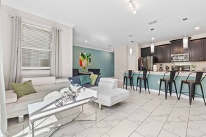 TV, offices - Townhome with pool- Steps from Resort Waterpark! (Davenport)