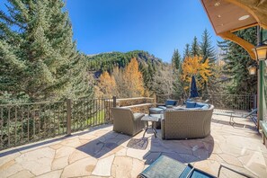 House, 6 Bedrooms | Terrace/patio - Fairway Drive Retreat 6 Bedroom Home (Avon)