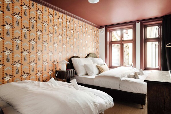 3 bedrooms, iron/ironing board, travel cot, WiFi - Bryggen Boutique l Stay Uniquely l 2 min to Floyen (Bergen)