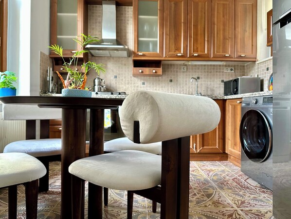 Appart'hôtel | Cuisine privée | Cafetière/bouilloire