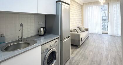 Modern High-Floor Apartment in Luxury Residence Baku near Metro