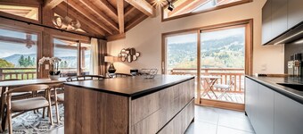 Ardelle - alpine duplex with hot tub, Les Gets