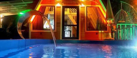 2 piscinas al aire libre