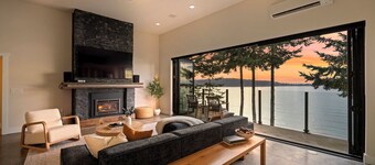 Lummi Bay Overlook by Gather: Bayview Home w/ Hot Tub, Firepit & EV Charger
