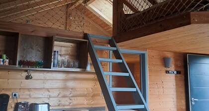 Chalet avec terrasse et petit jardin proche GenĂšve et Annecy