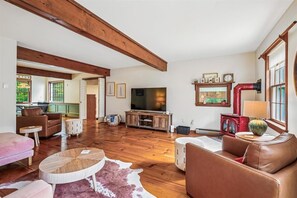 Hus, flere senger (Fern and Fox Chalet) | Oppholdsområde