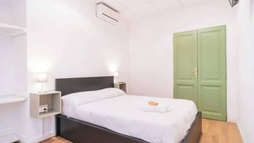 2 bedrooms, iron/ironing board, travel crib, WiFi
