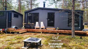 شاليه سوبيريور - برواق - بمنظر للوادي | شرفة/رواق