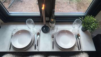 Chalet, Patio, Valley View | Living area | Fireplace, heated floors