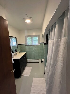 Towels, soap, toilet paper