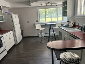 Microwave, oven, stovetop