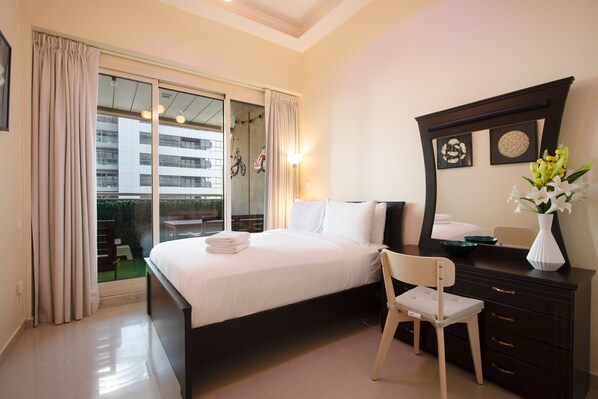1 bedroom, iron/ironing board, free WiFi, bed sheets