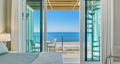 Stunning New Beachfront -Rooftop Deck -Private Beach Path -Rec Room -Elevator