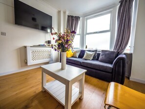 Doppelzimmer, Gartenblick | Wohnbereich