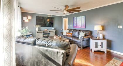 Easy OKC Access! Quiet Home w/ Yard & Workspace