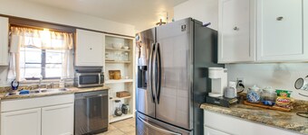 Easy OKC Access! Quiet Home w/ Yard & Workspace