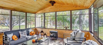 Across From Tetonka Lake: 4-season Getaway!