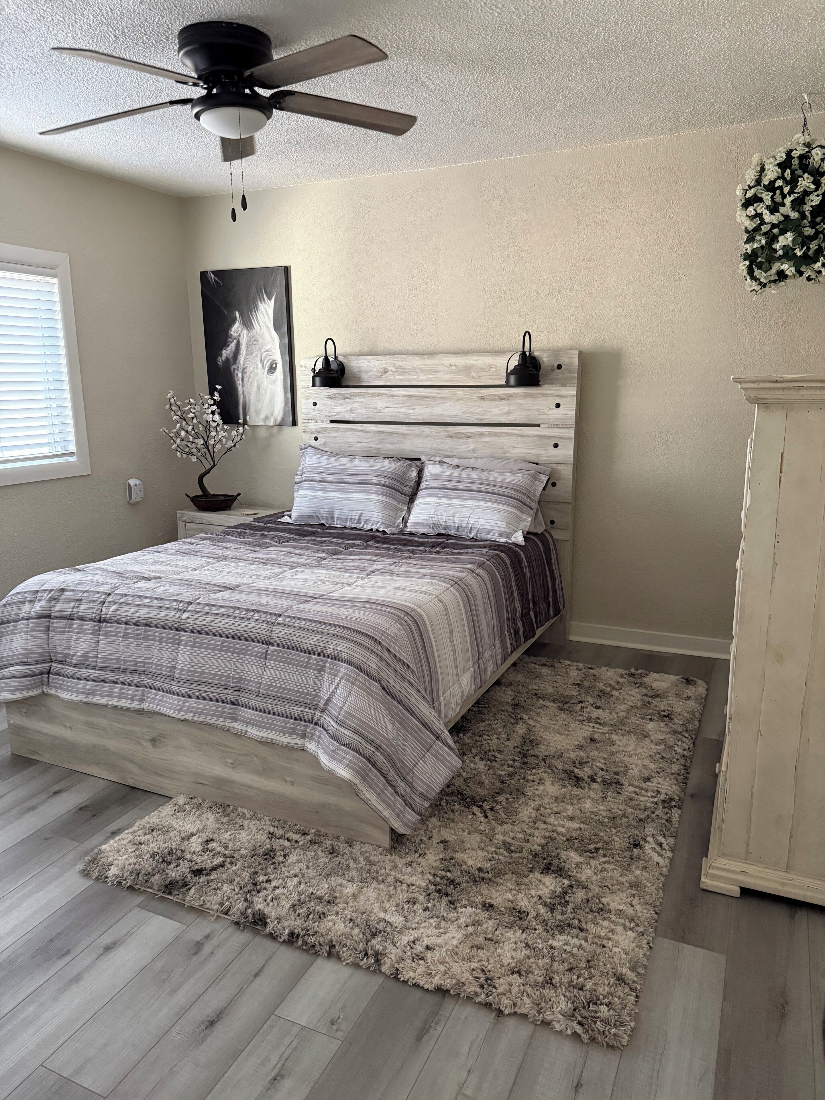 1 makuuhuone, silitysrauta/-lauta, ilmainen Wi-Fi, vuodevaatteet