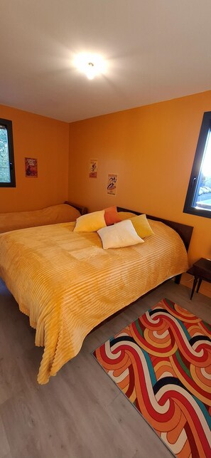 2 quartos, Wi-Fi de cortesia, roupa de cama