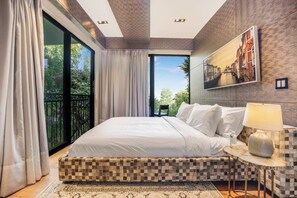 Luxury Villa, Multiple Beds, Pool Access, City View (Villa Kaleida) | 5 bedrooms, individually decorated, individually furnished, desk