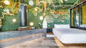 Villa de lujo, varias camas, acceso a la alberca, vista a la ciudad (Villa Kaleida) | 5 habitaciones, decoración personalizada y muebles diferentes