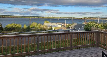 Stylishly decorated family friendly home with Island & ocean views.