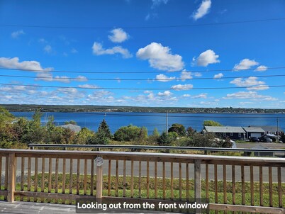 Stylishly decorated family friendly home with Island & ocean views.