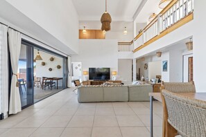 Maison, vue mer | Coin séjour