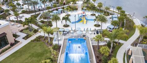 Una piscina climatizada