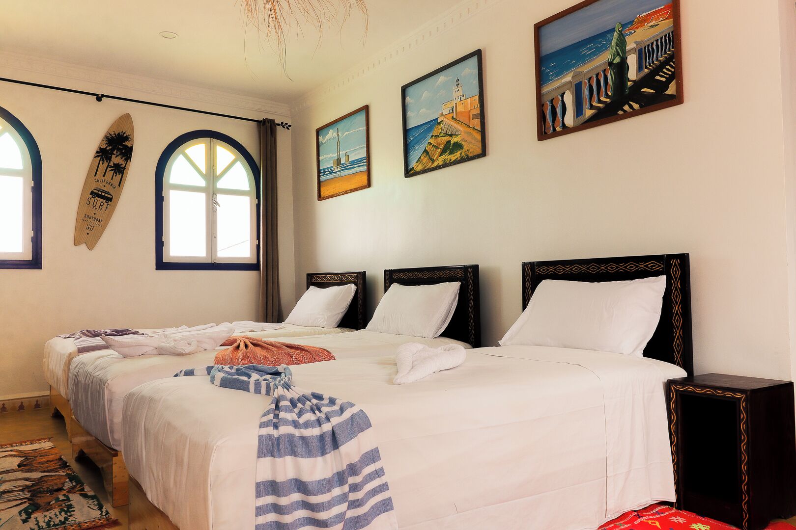 Wifi gratis y ropa de cama 