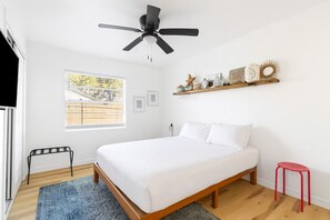 Rumah, 2 kamar tidur | 2 kamar tidur, setrika/meja setrika, Wi-Fi gratis, dan seprai linen