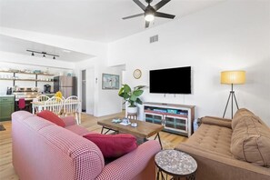 Ferienhaus, 2 Schlafzimmer | Wohnbereich