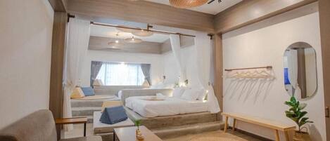 Junior-Doppel- oder -Zweibettzimmer, Stadtblick